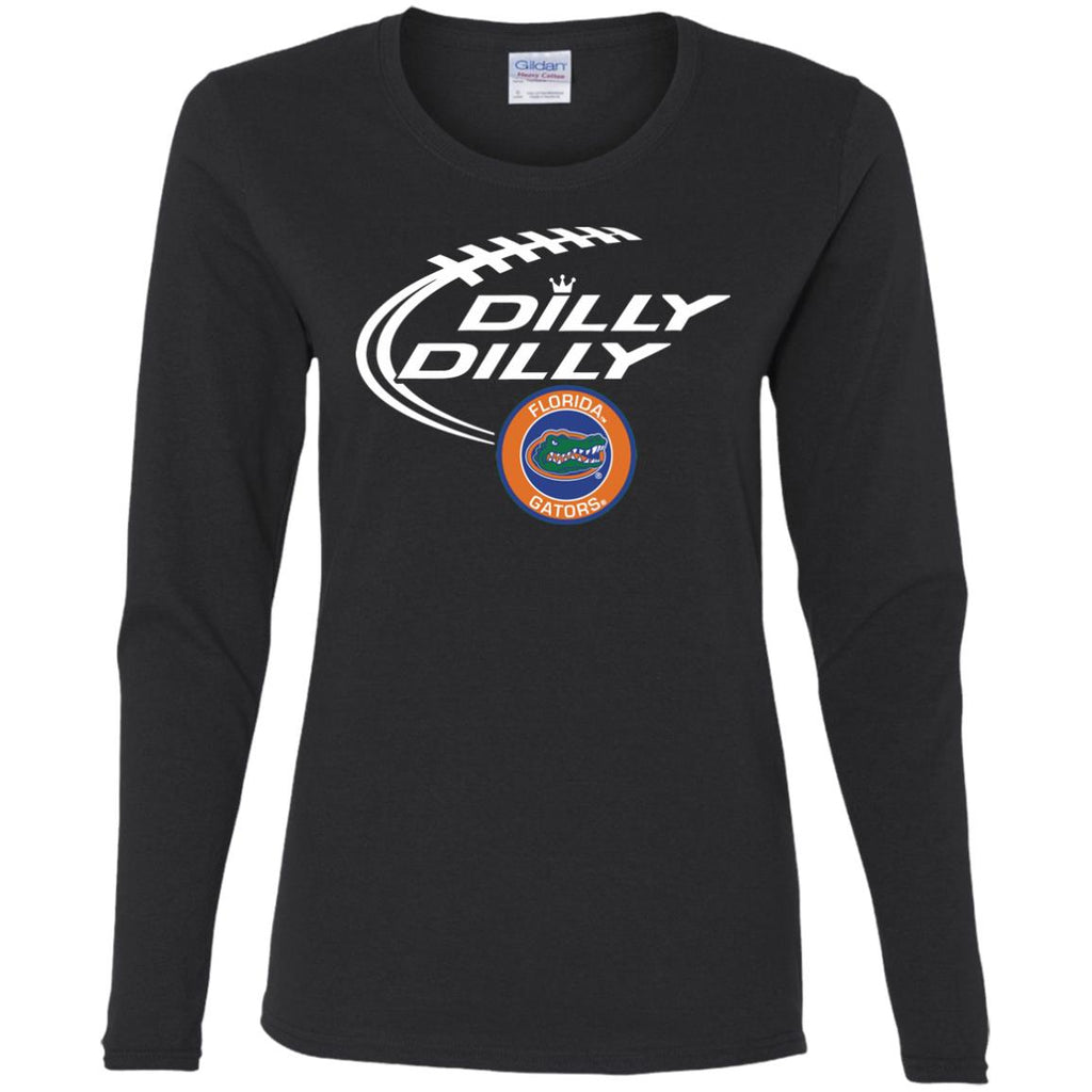 Dilly Dilly Florida Gators Nfl Football Women Long Sleeve Shirt