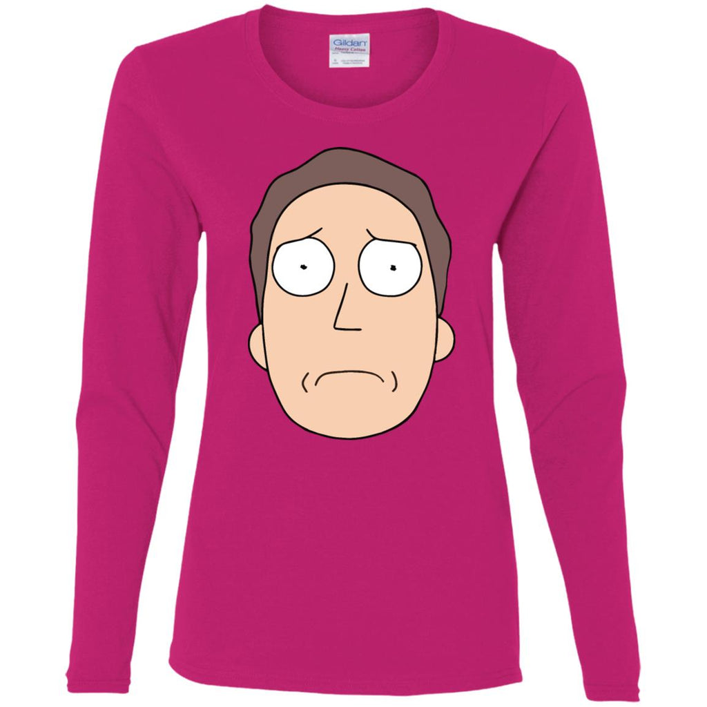 Rick And Morty Jerry Smith Women Long Sleeve Shirt
