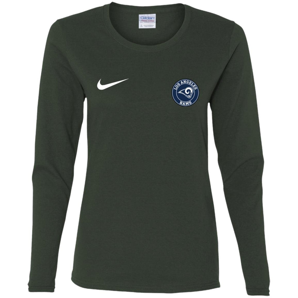 Nike Los Angeles Rams Nfl Football Women Long Sleeve Shirt