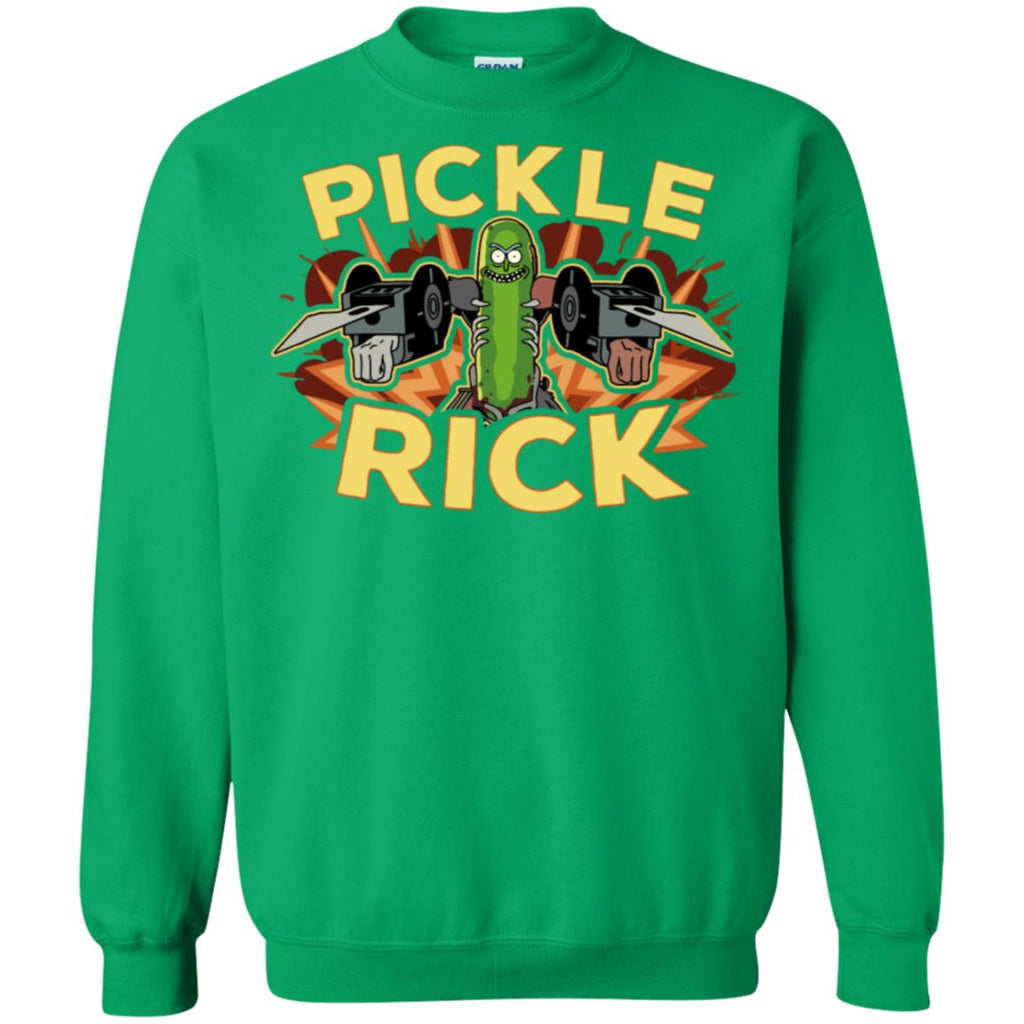 Rick And Morty Pickle Rick Unisex Crewneck Pullover Sweatshirt