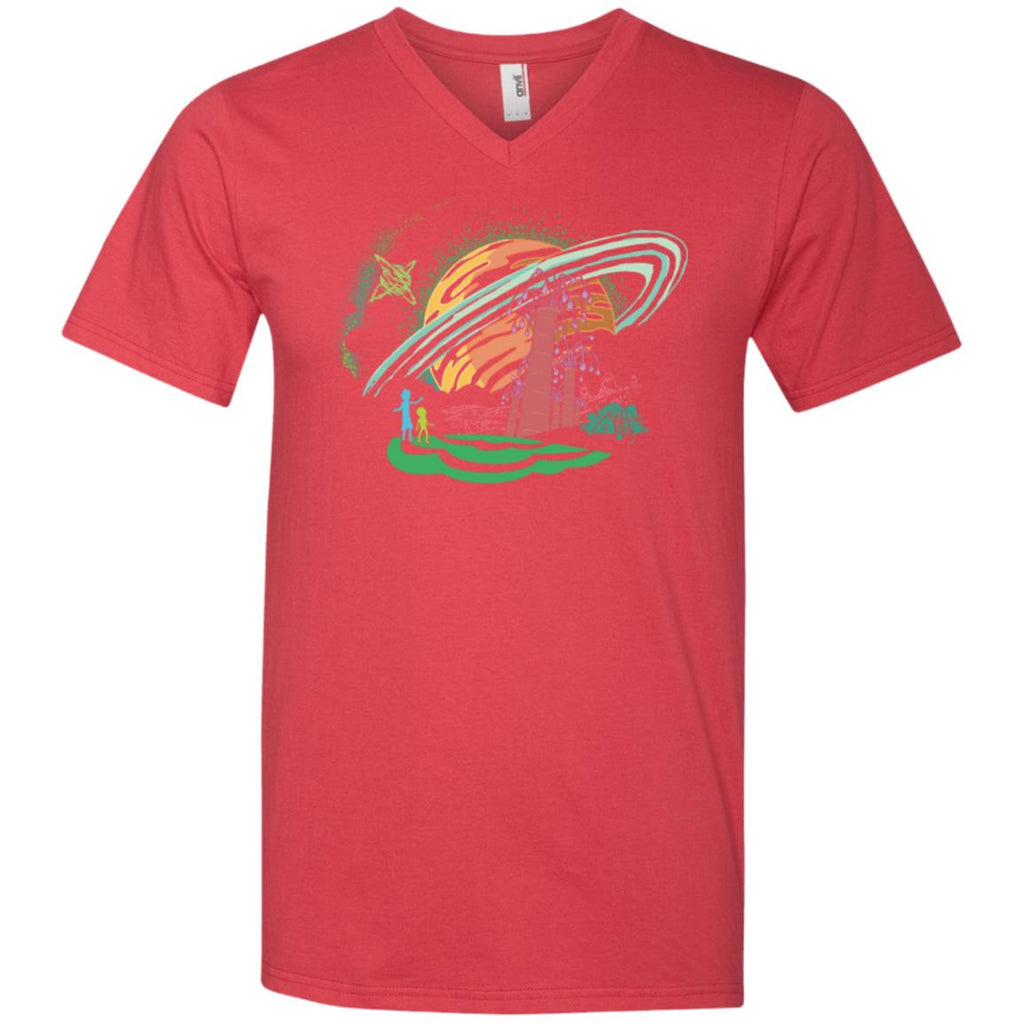 Rick And Morty Dimension Men V-Neck T-Shirt