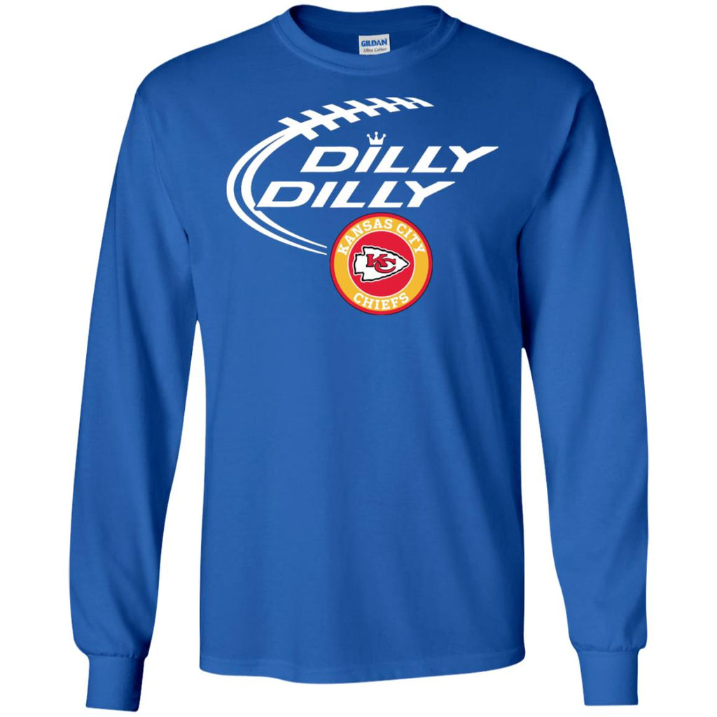 Dilly Dilly Kansas City Chiefs Nfl Football Men Long SLeeve Shirt