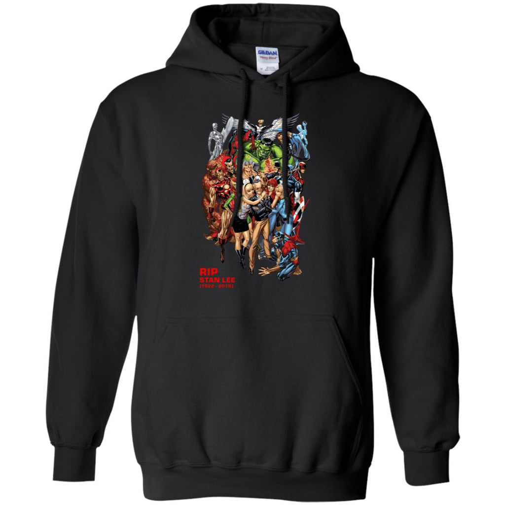 Rip Stan Lee Father Of Super Heroes Men Pullover Hoodie