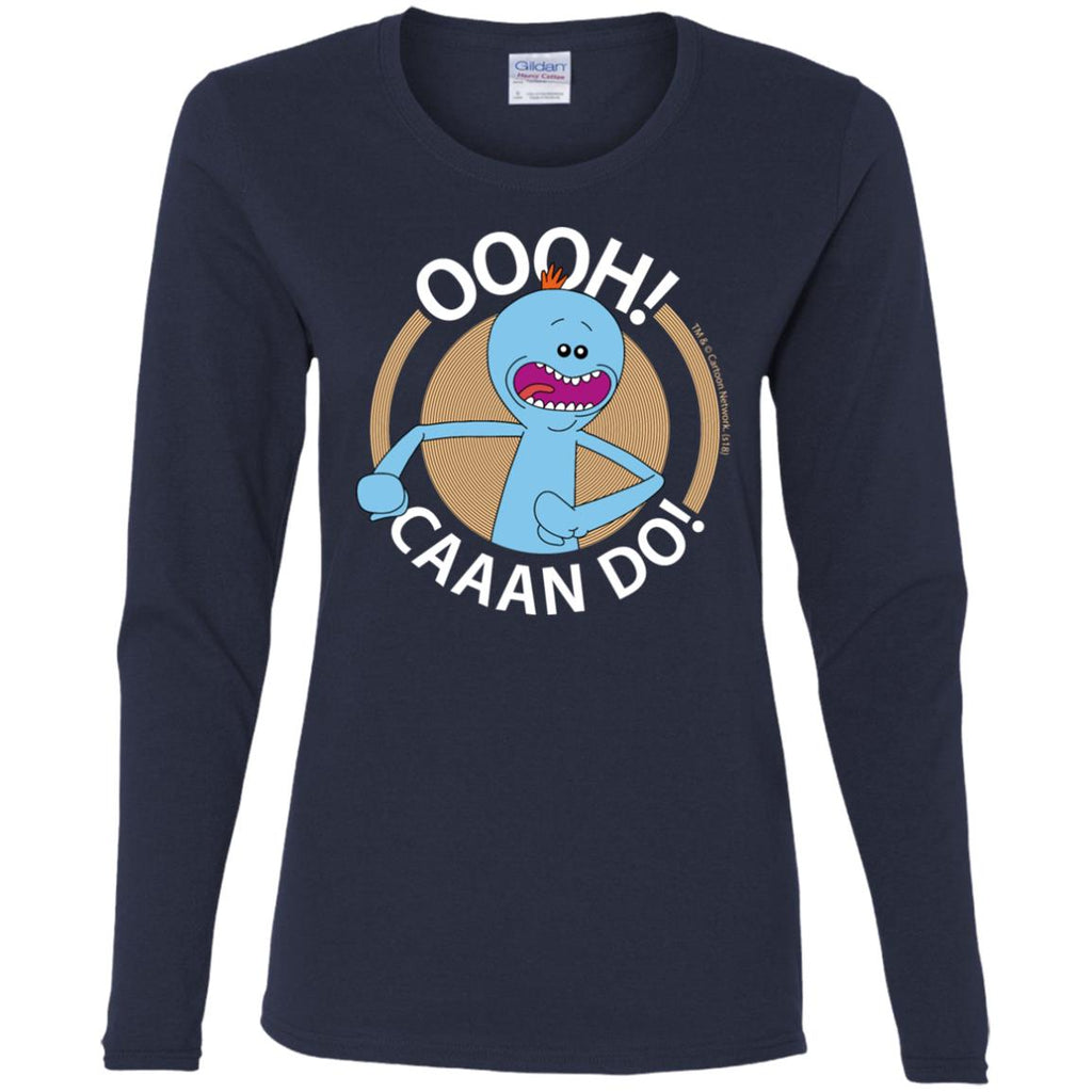 Rick And Morty Mr Meeseeks Oooh Caaan Do Mug Women Long Sleeve Shirt