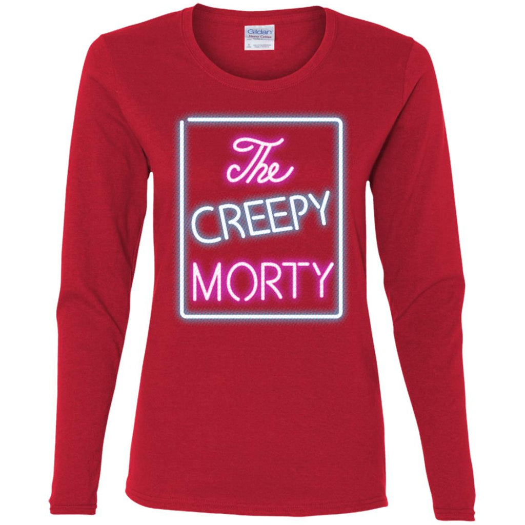 Rick And Morty The Creepy Morty Club Women Long Sleeve Shirt