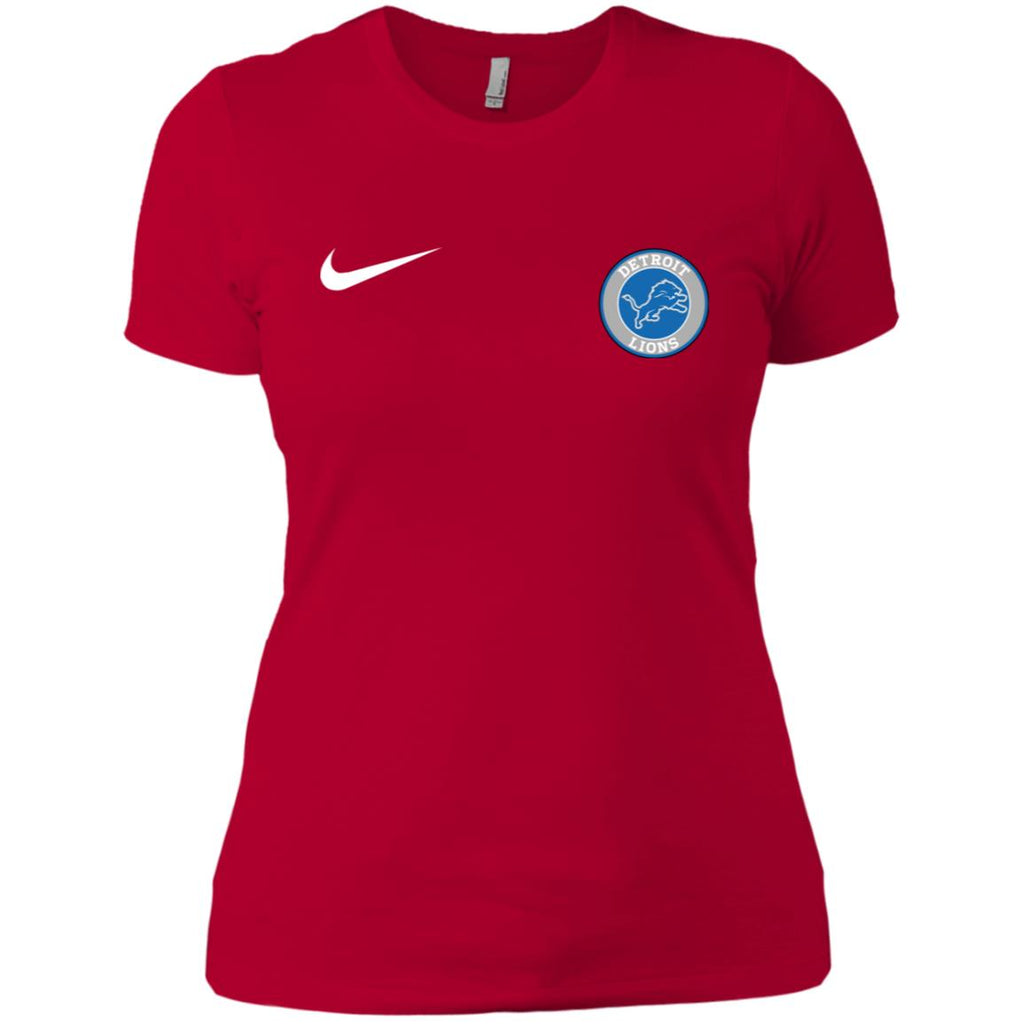 Nike Destroit Lions Nfl Football Women T-Shirt