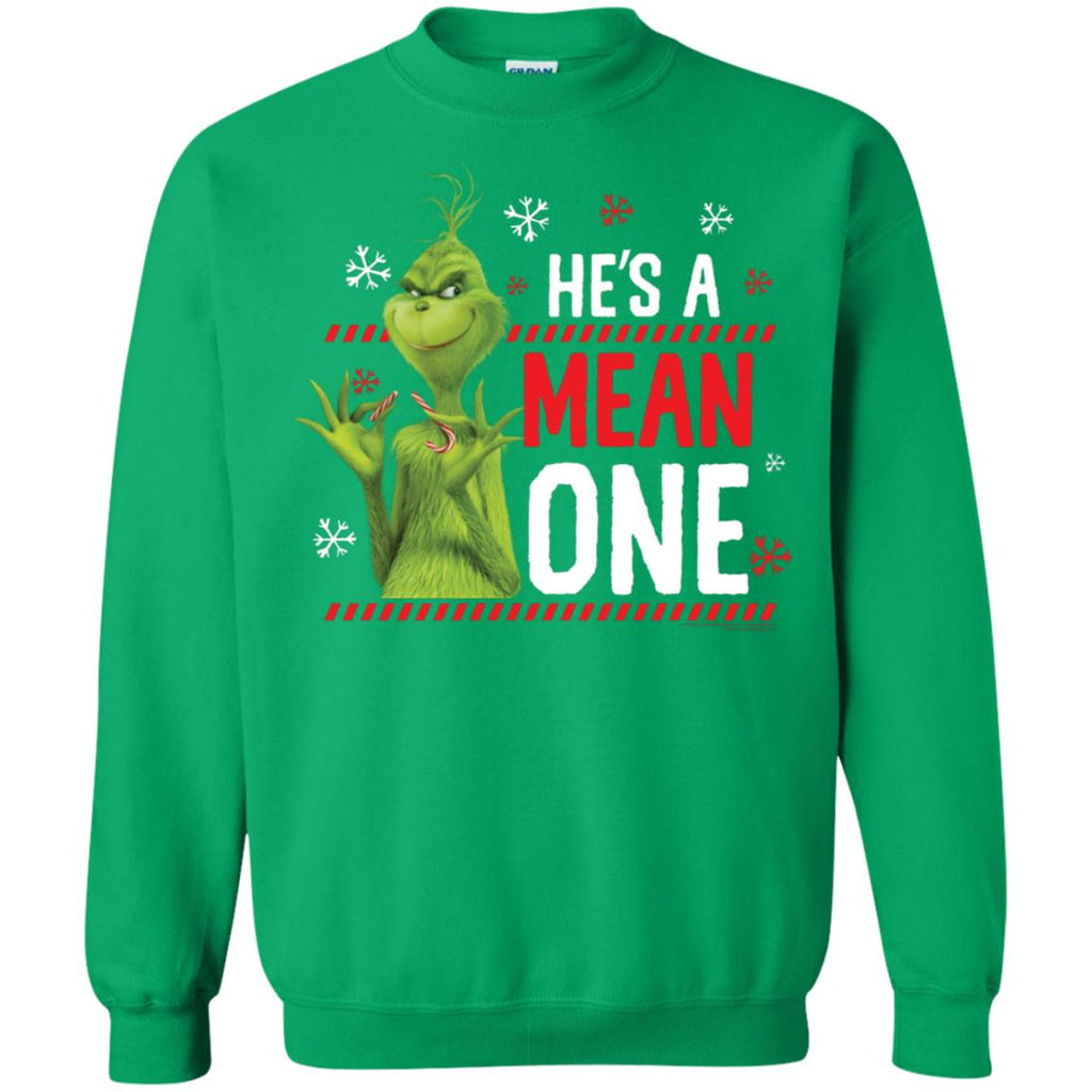 Dr. Seuss The Grinch Me Being Jolly Unisex Crewneck Pullover Sweatshirt