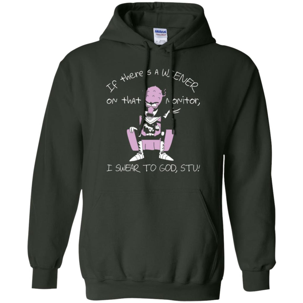 Rick And Morty If There's A Wiener Men Pullover Hoodie