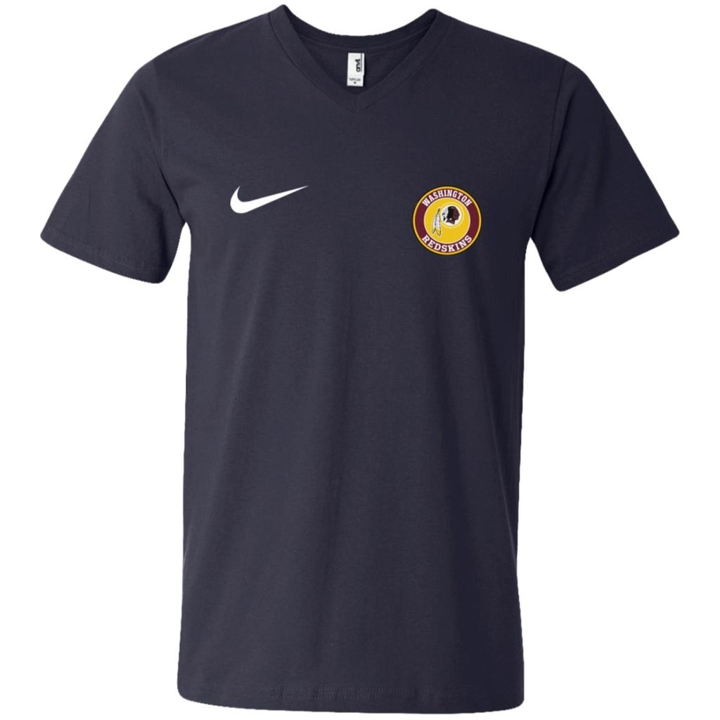 Nike Washington Redskins Nfl Football Men V-Neck T-Shirt