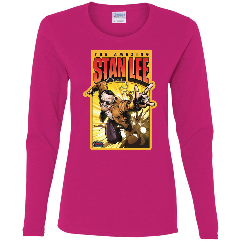 Pow - Entertainment's Amazing Stan Lee Women Long Sleeve Shirt