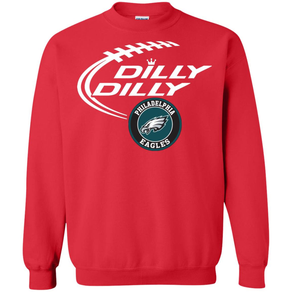 Dilly Dilly Philadelphia Eagles Nfl Football Unisex Crewneck Pullover Sweatshirt