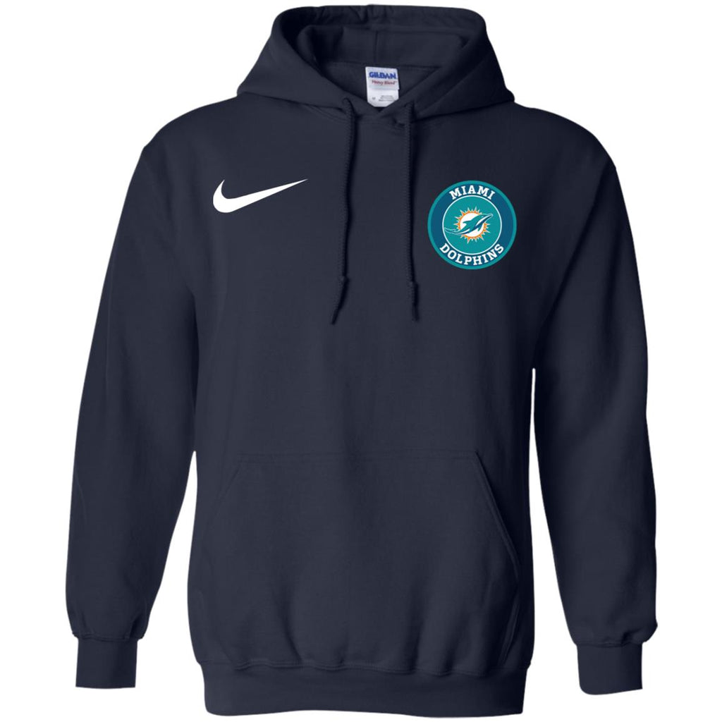 Nike Miami Dolphins Nfl Football Men Pullover Hoodie