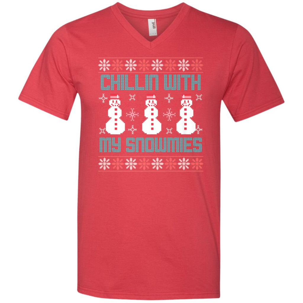 Fun Ugly Christmas Style Men V-Neck T-Shirt