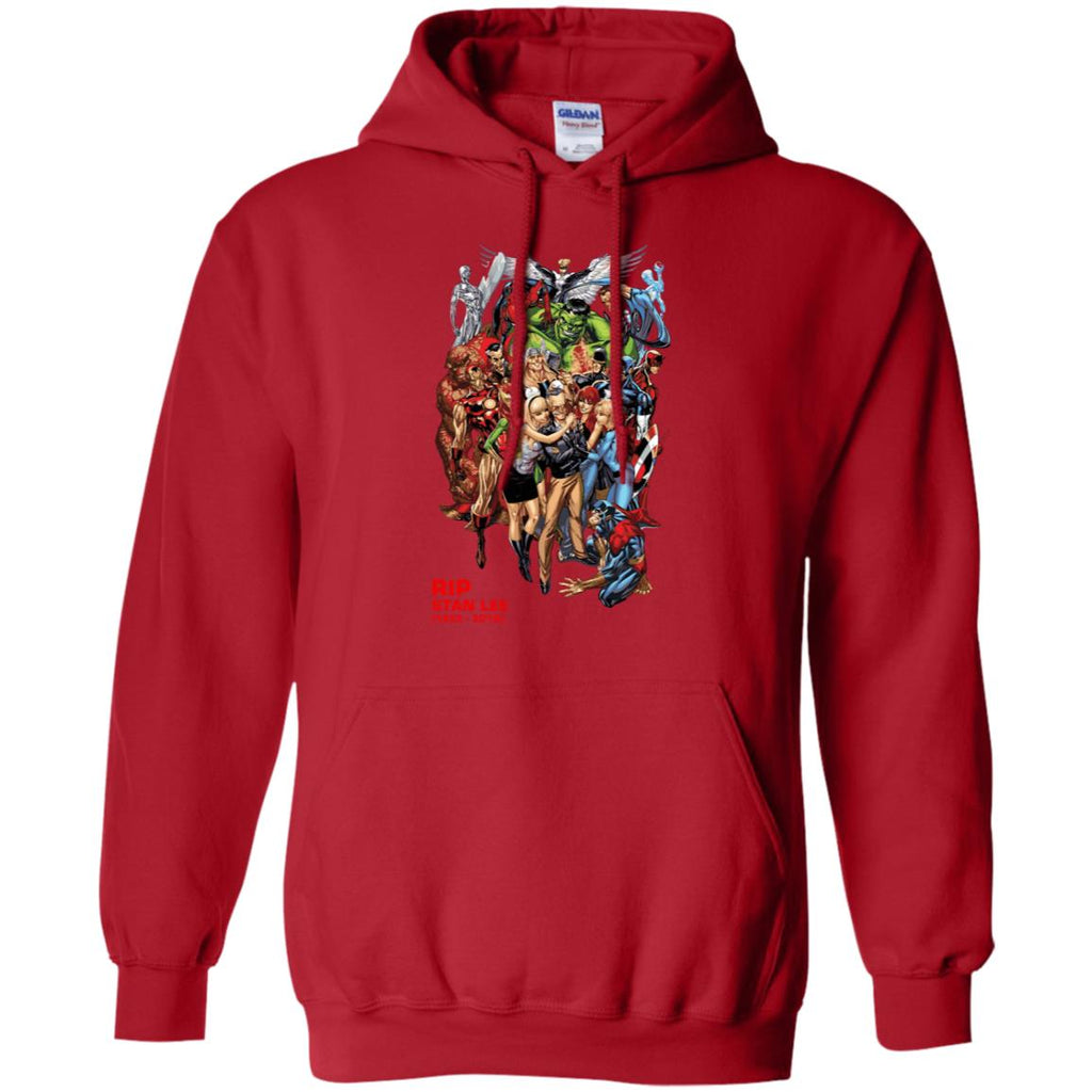 Rip Stan Lee Father Of Super Heroes Men Pullover Hoodie