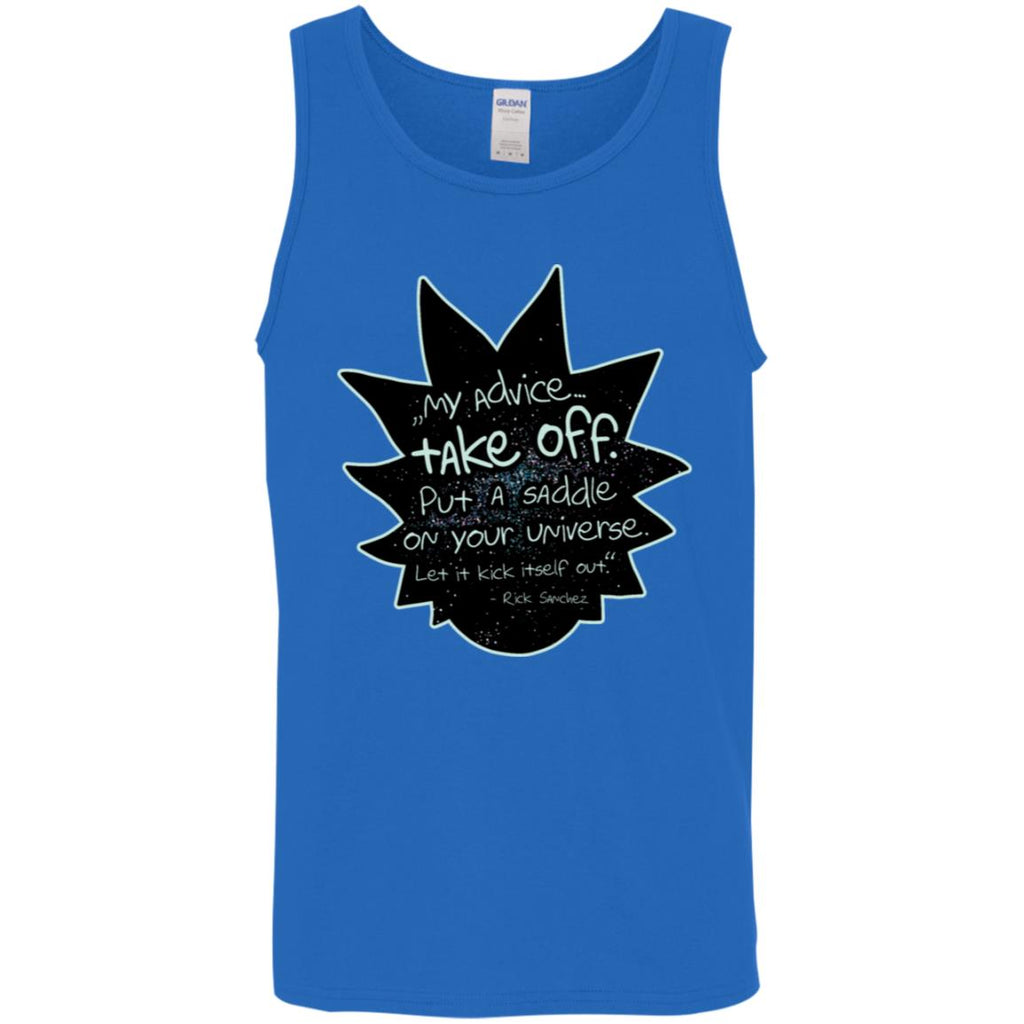 Rick And Morty My Advice  Take Off Men Tank Top