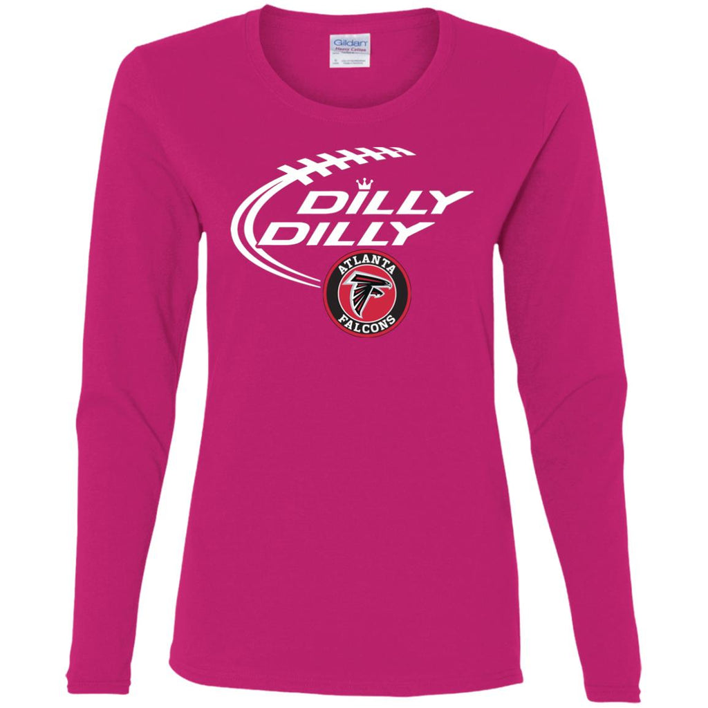 Dilly Dilly Atlanta Falcons Nfl Football Women Long Sleeve Shirt