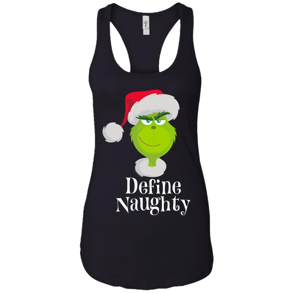 Dr. Seuss The Grinch Naughty Grinch Christmas Women Tank