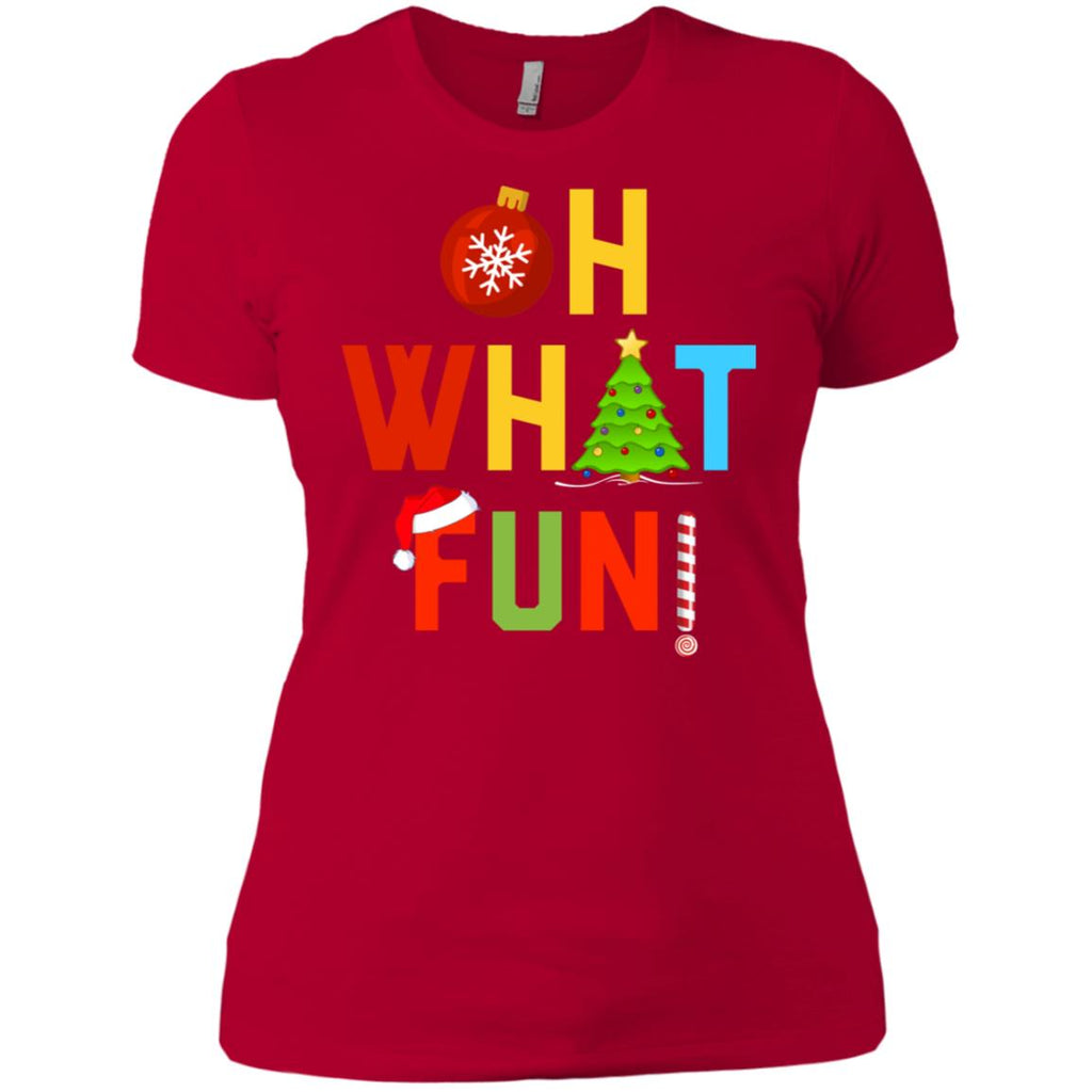 Oh What Fun Merry Christmas Women T-Shirt