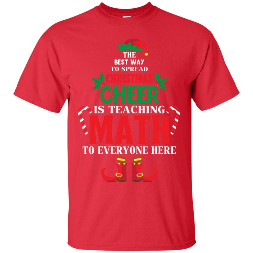 Christmas Cheer Is Teaching Math Men T-Shirt