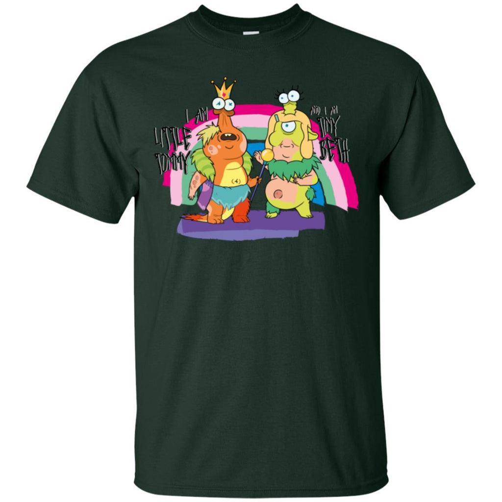 Rick And Morty Little Tommy And Tiny Beth Men T-Shirt