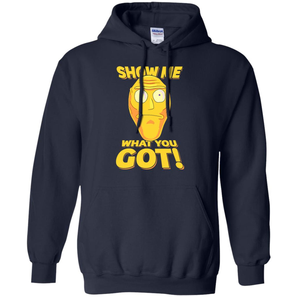 Rick And Morty Cromulon Show Me What You Got Men Pullover Hoodie