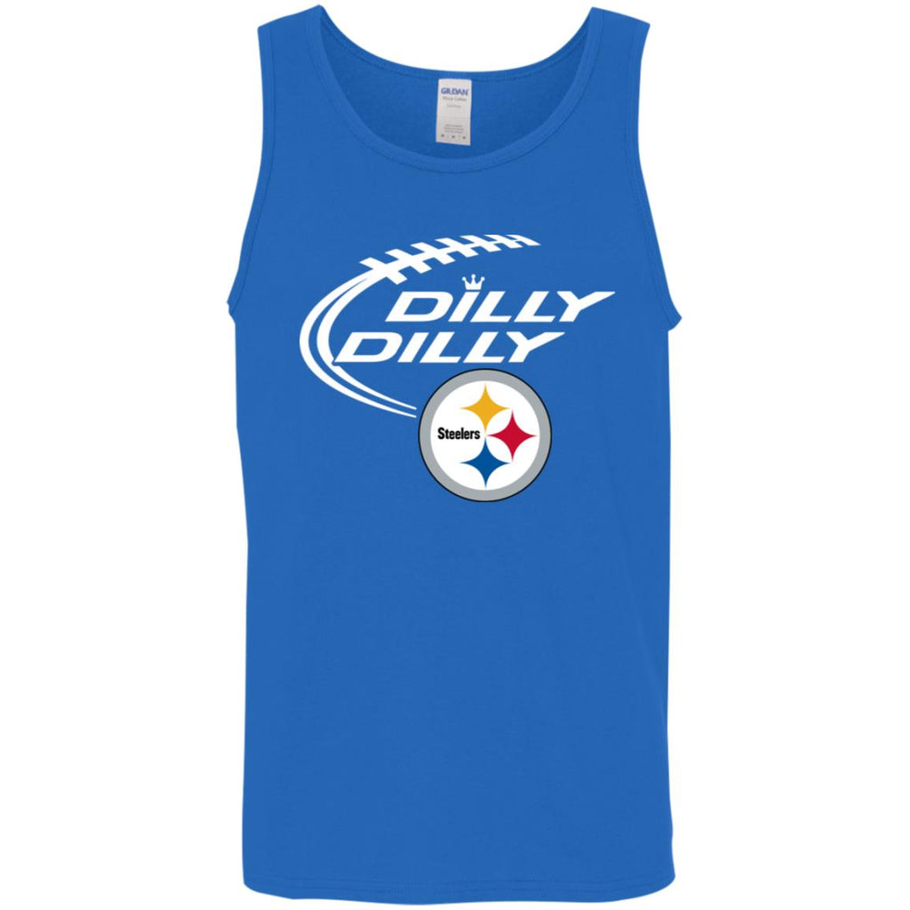 Dilly Dilly Pittsburgh Steelers Logo Nfl Football Men Tank Top