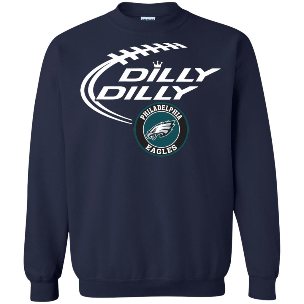 Dilly Dilly Philadelphia Eagles Nfl Football Unisex Crewneck Pullover Sweatshirt