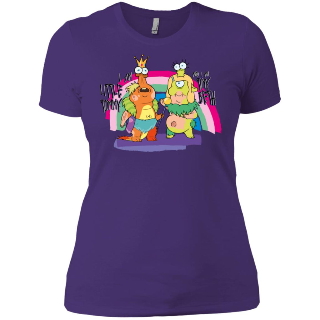 Rick And Morty Little Tommy And Tiny Beth Women T-Shirt
