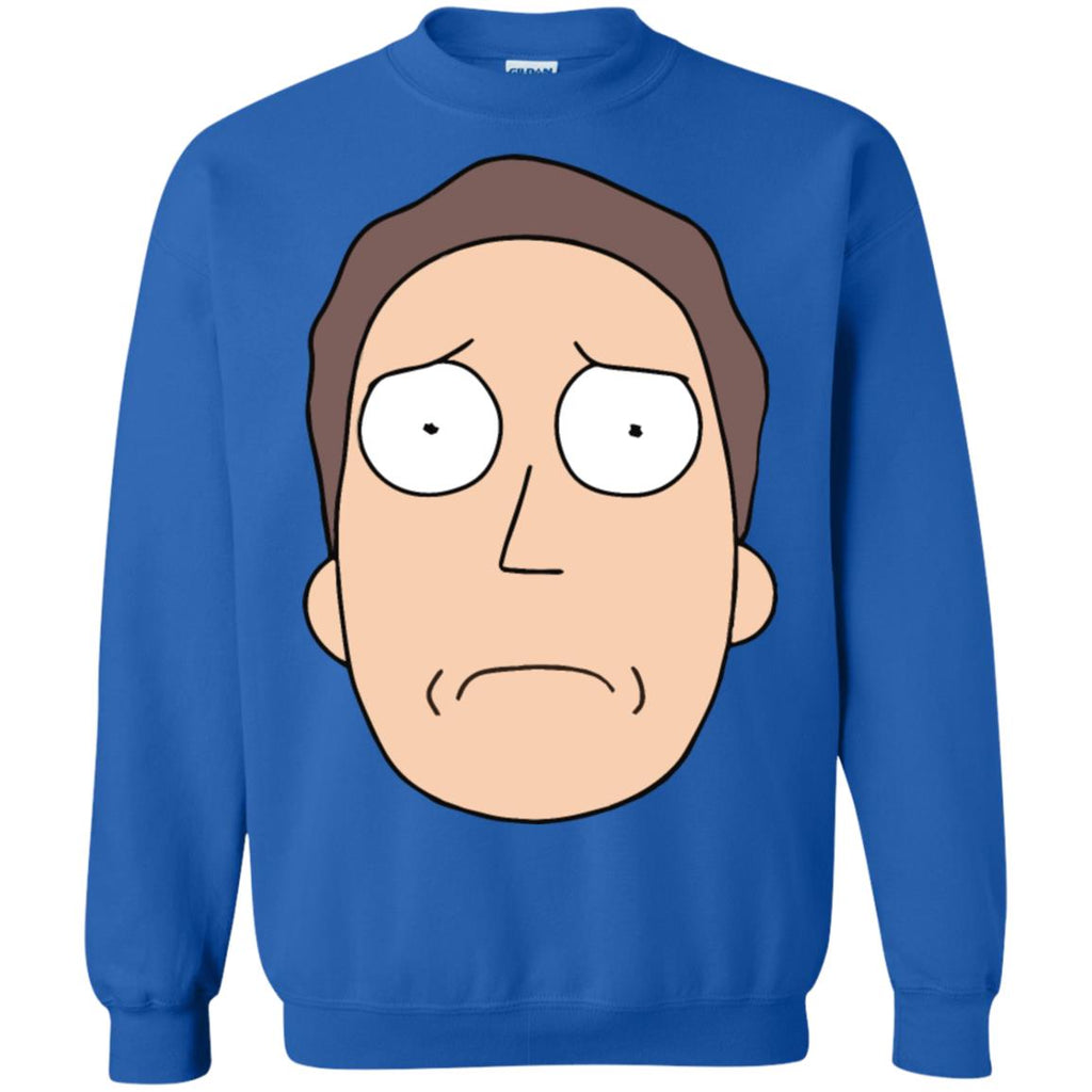 Rick And Morty Jerry Smith Unisex Crewneck Pullover Sweatshirt