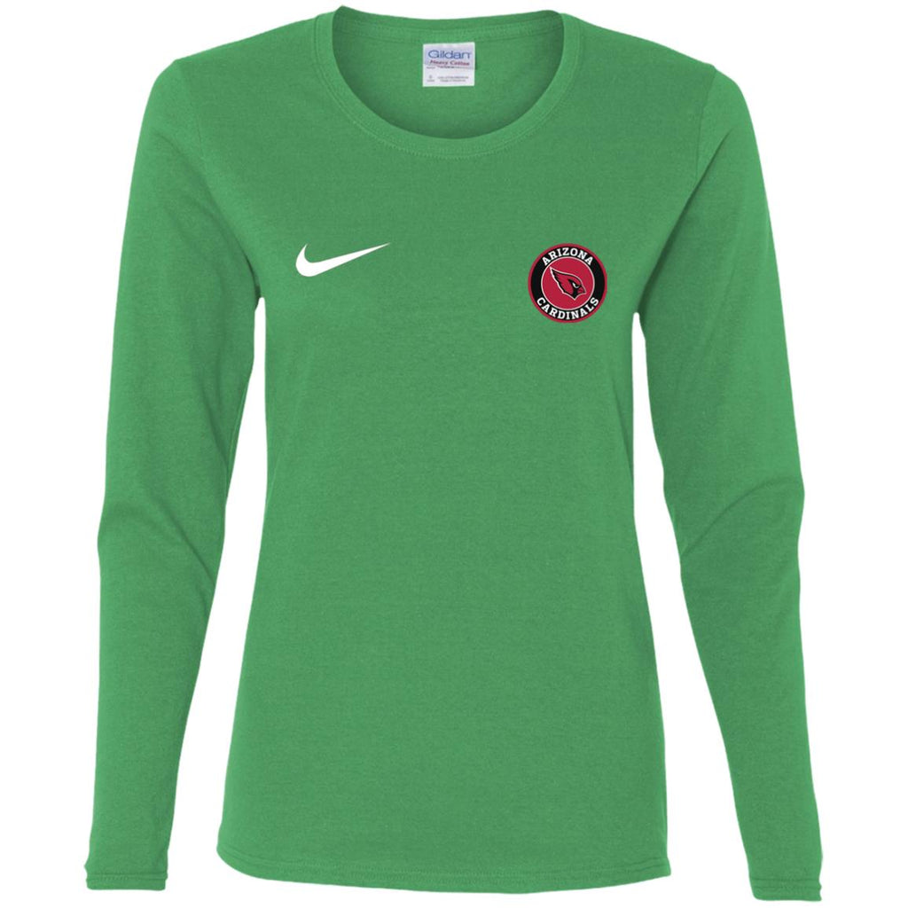 Nike Arizona Cardinals Nfl Football Women Long Sleeve Shirt