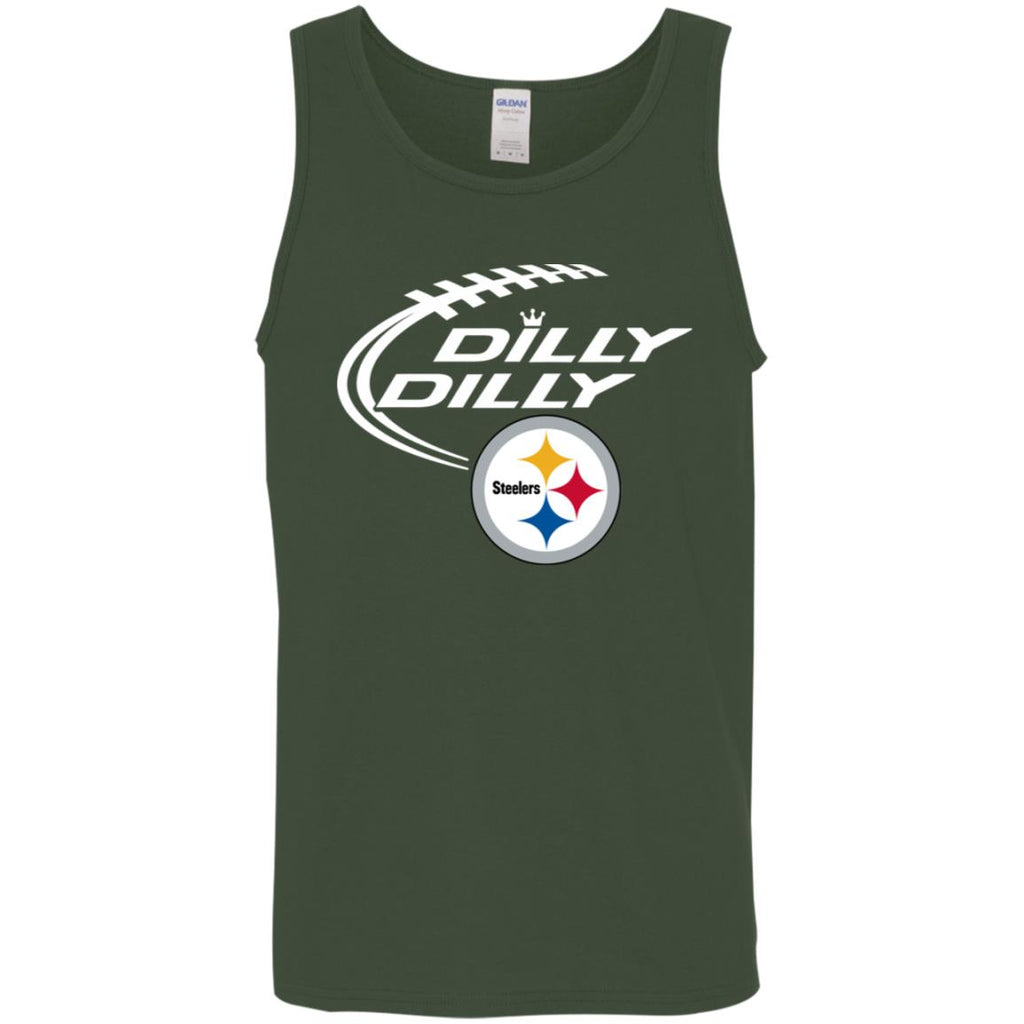 Dilly Dilly Pittsburgh Steelers Logo Nfl Football Men Tank Top