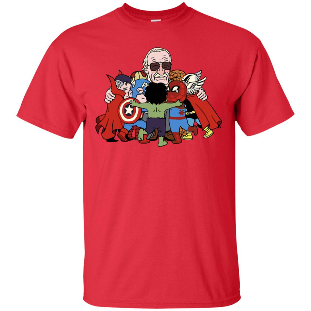 Stan Lee Shirt - Father Of Super Heroes Men T-Shirt
