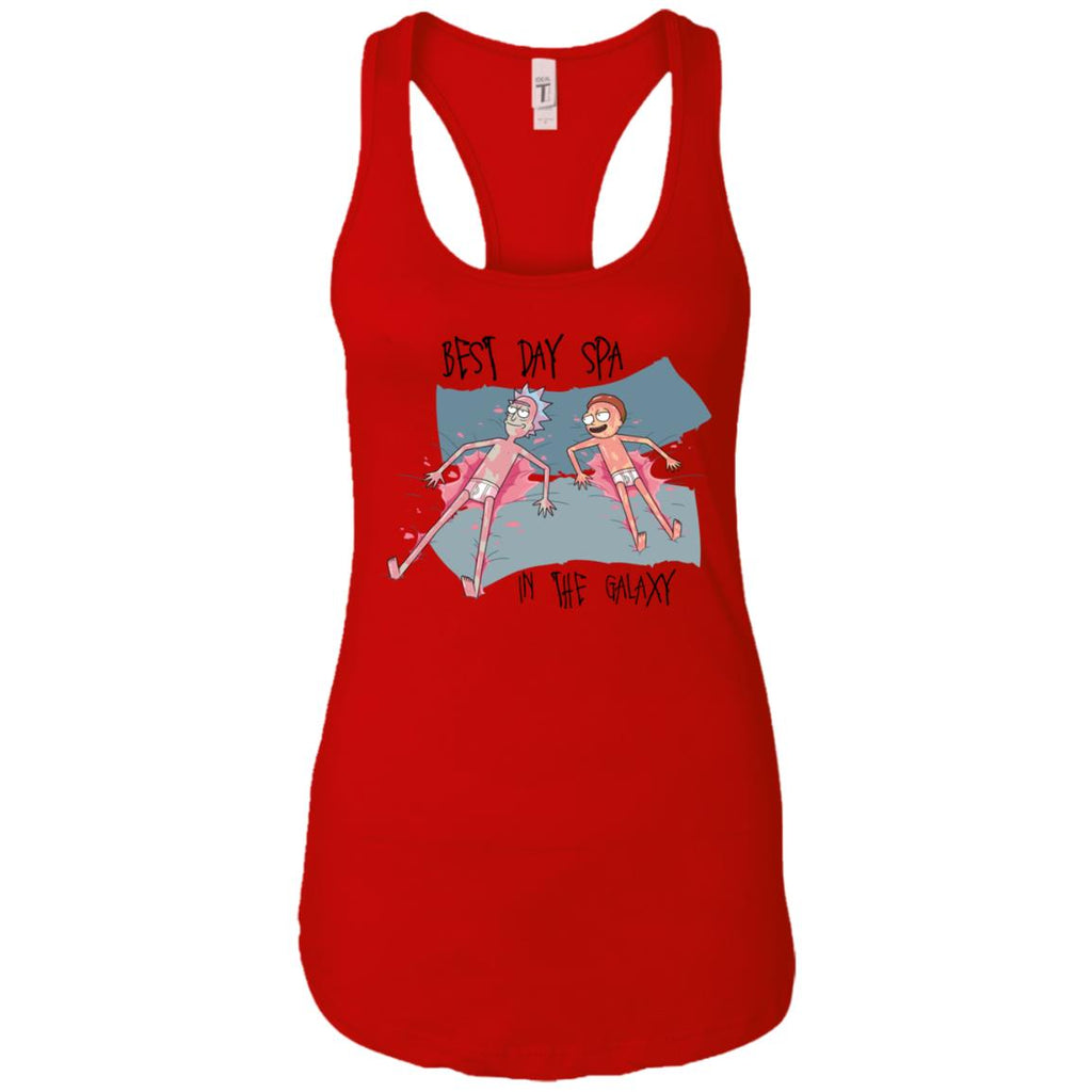 Rick And Morty Best Spa Day In The Galaxy Women Tank
