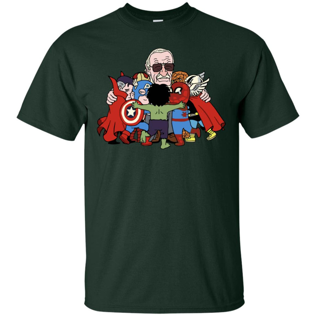 Stan Lee Shirt - Father Of Super Heroes Men T-Shirt