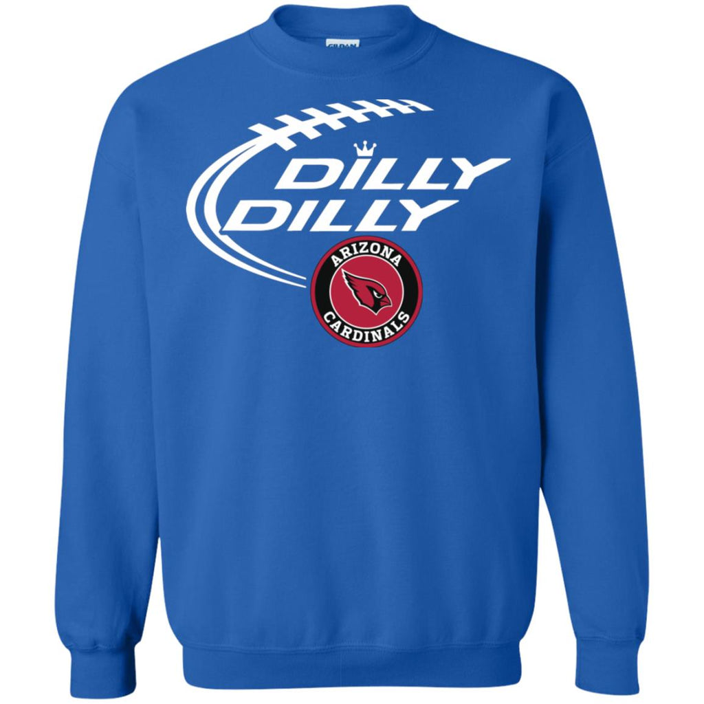 Dilly Dilly Arizona Cardinals Nfl Football Unisex Crewneck Pullover Sweatshirt