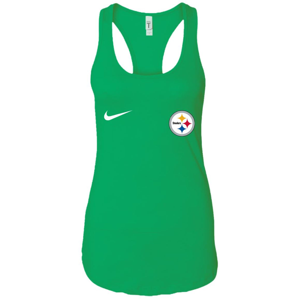 Nike Pittsburgh Steelers Logo Nfl Football Women Tank