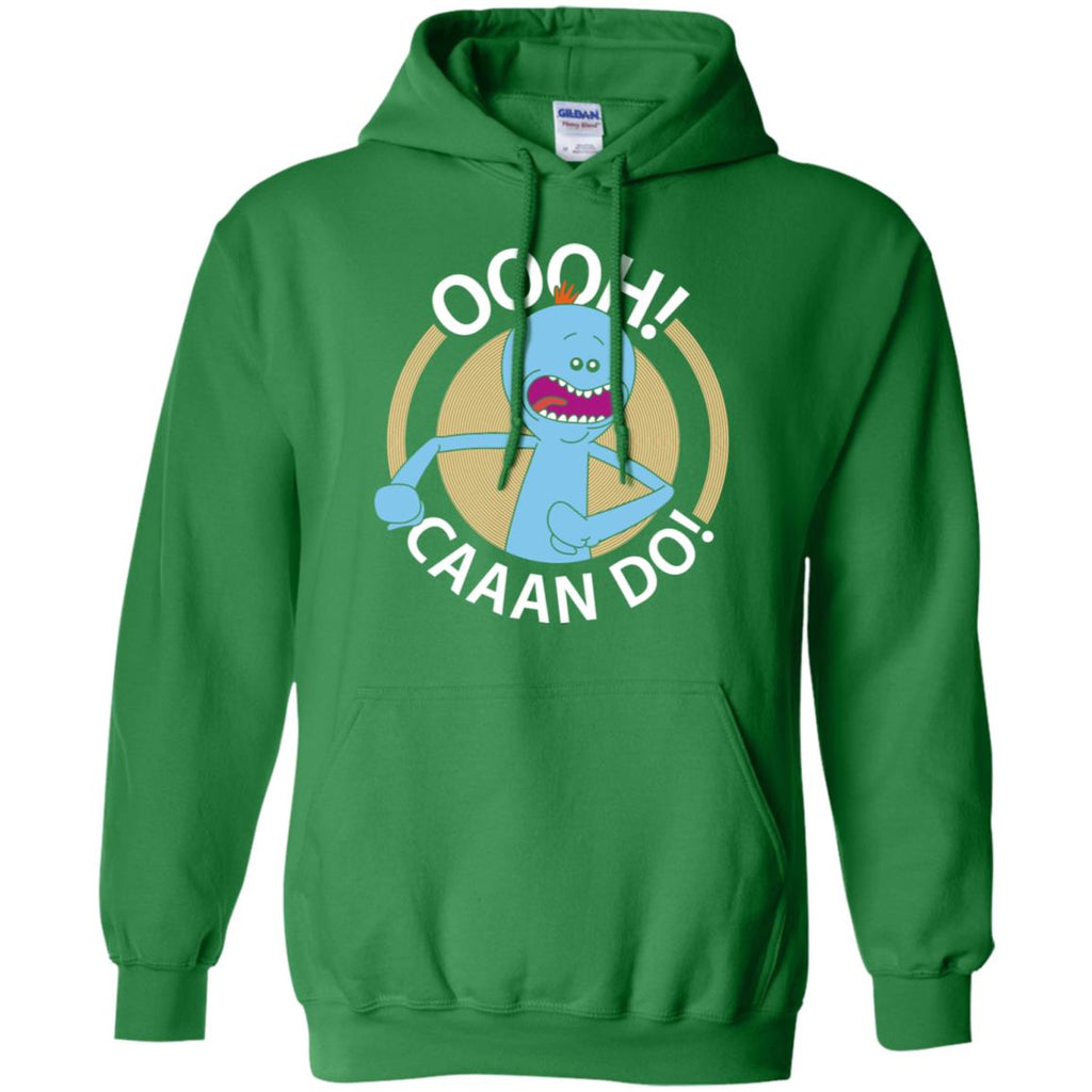 Rick And Morty Mr Meeseeks Oooh Caaan Do Men Pullover Hoodie