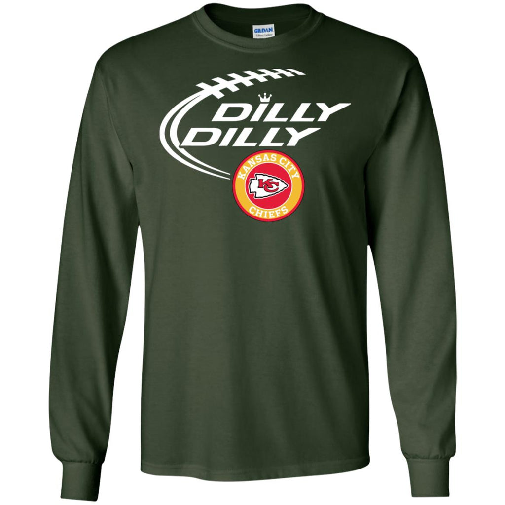 Dilly Dilly Kansas City Chiefs Nfl Football Men Long SLeeve Shirt