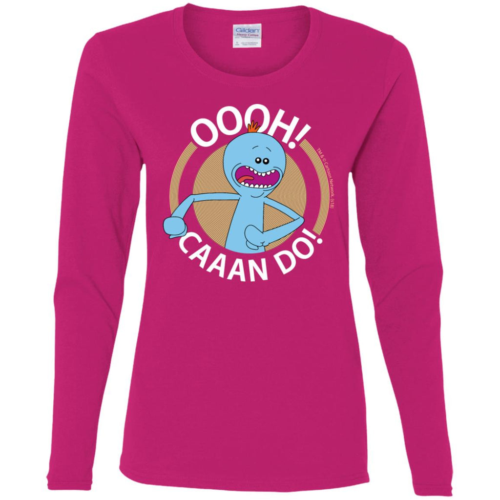 Rick And Morty Mr Meeseeks Oooh Caaan Do Mug Women Long Sleeve Shirt