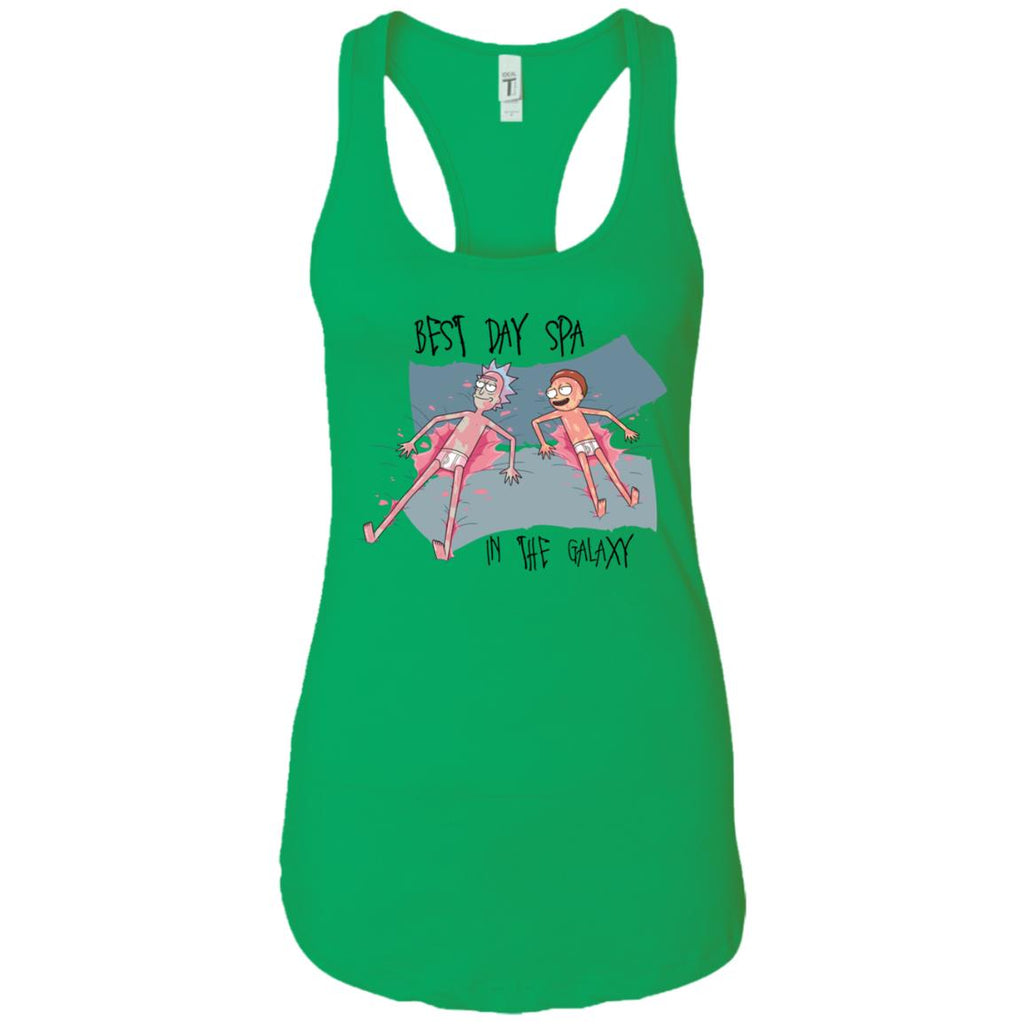 Rick And Morty Best Spa Day In The Galaxy Women Tank