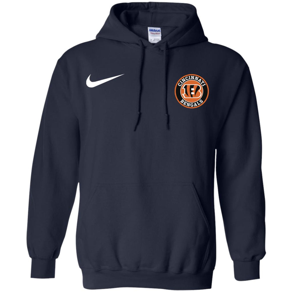 Nike Cincinnati Bengal Nfl Football Men Pullover Hoodie