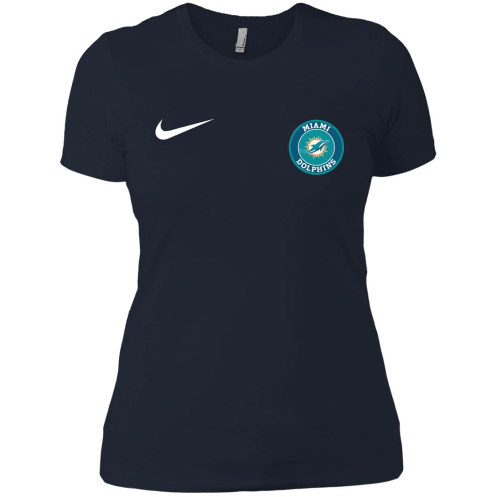 Nike Miami Dolphins Nfl Football Women T-Shirt