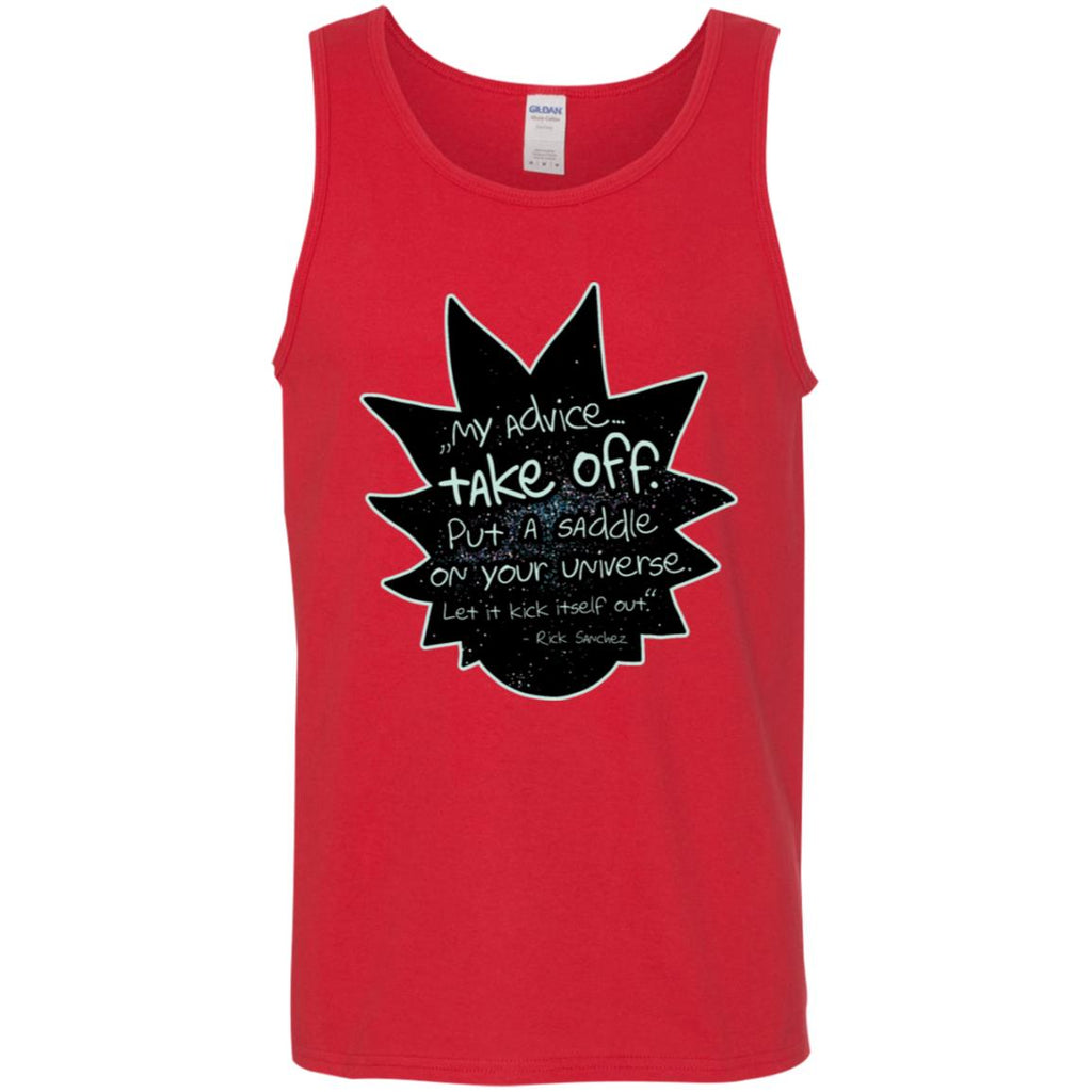 Rick And Morty My Advice  Take Off Men Tank Top