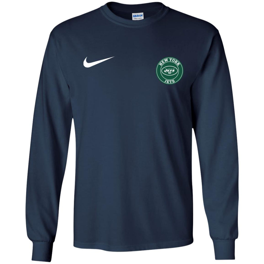 Nike New York Jets Nfl Football Men Long SLeeve Shirt