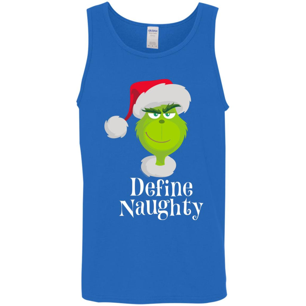 Dr. Seuss The Grinch Naughty Grinch Christmas Men Tank Top
