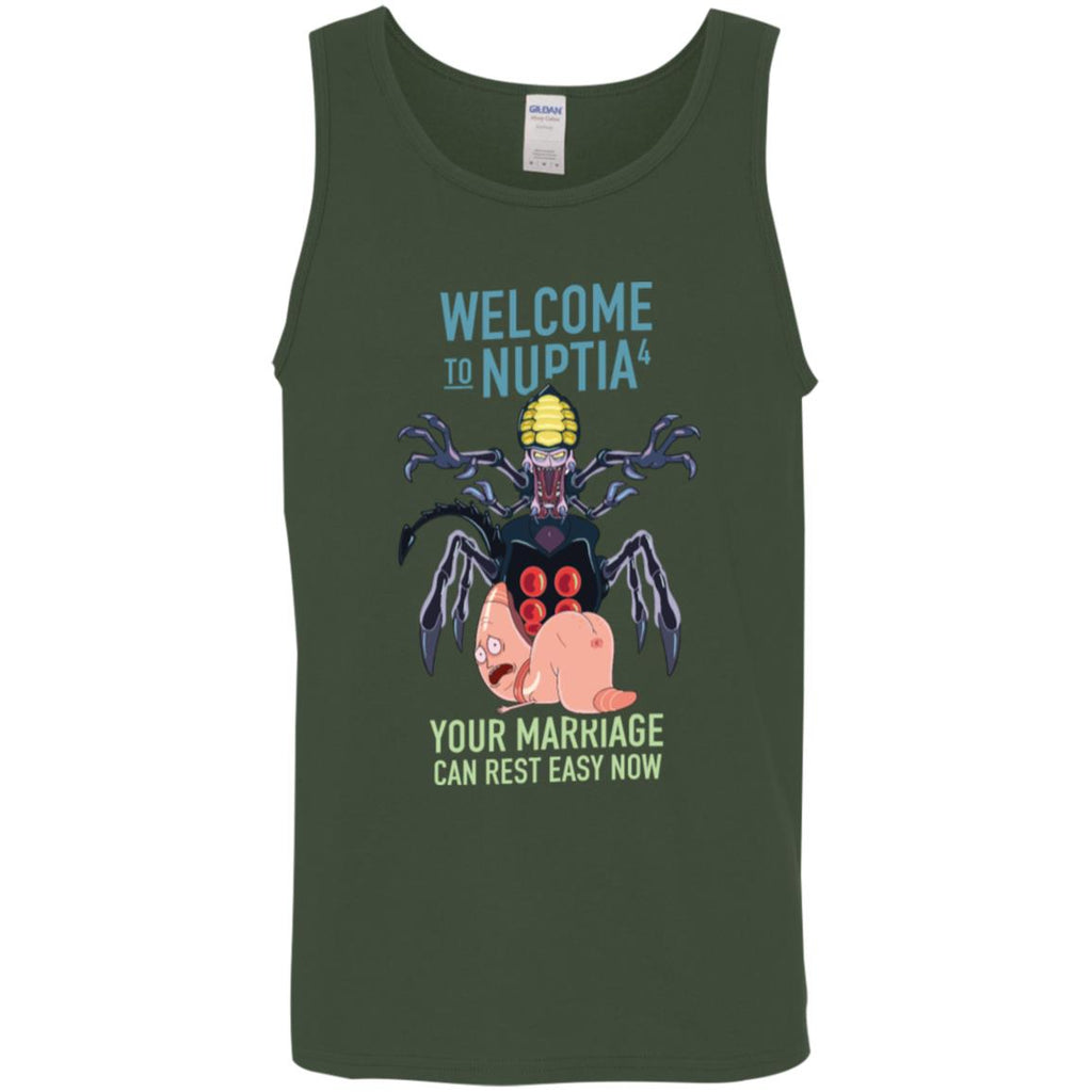Rick And Morty Welcome To Nuptia Men Tank Top
