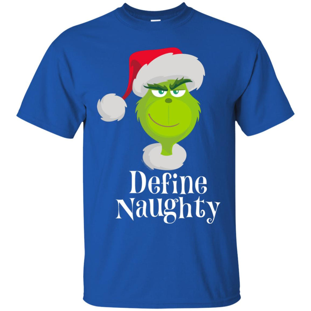 Dr. Seuss The Grinch Naughty Grinch Christmas Men T-Shirt