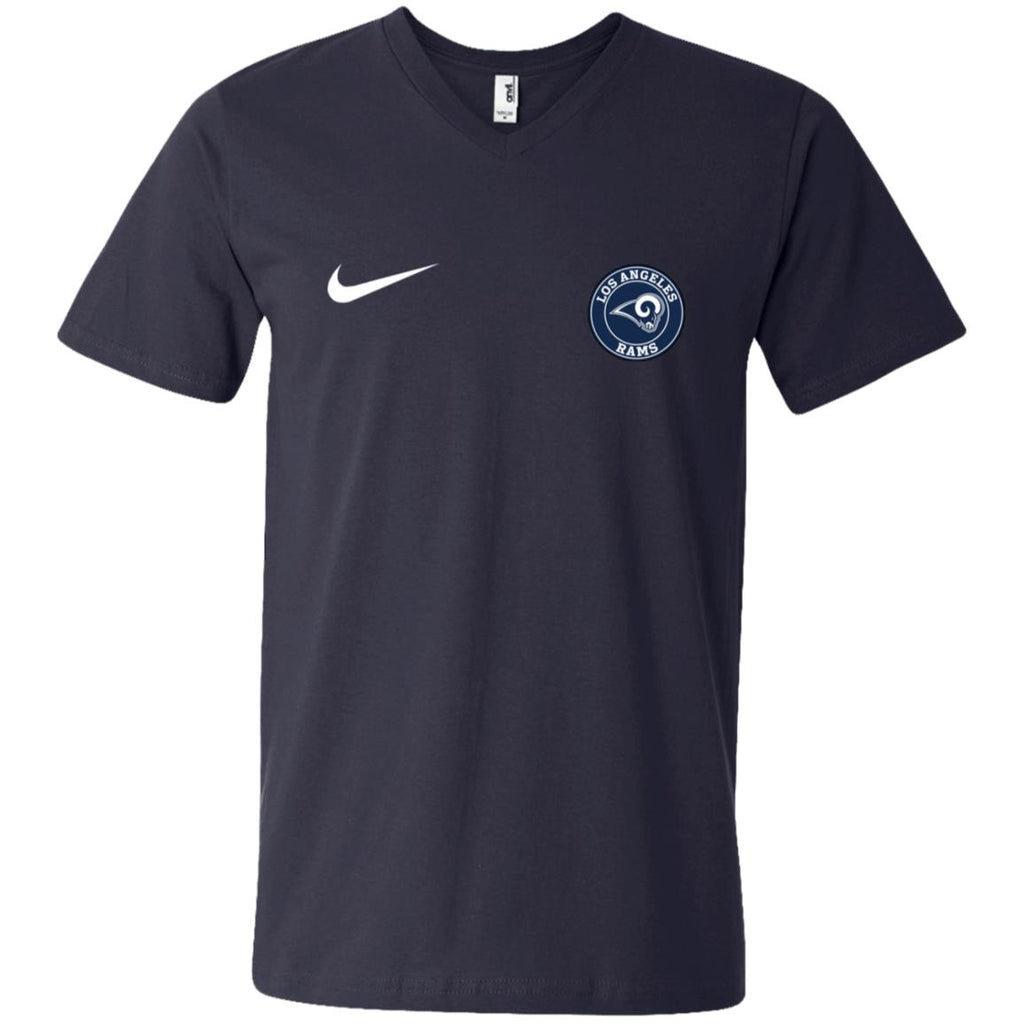 Nike Los Angeles Rams Nfl Football Men V-Neck T-Shirt