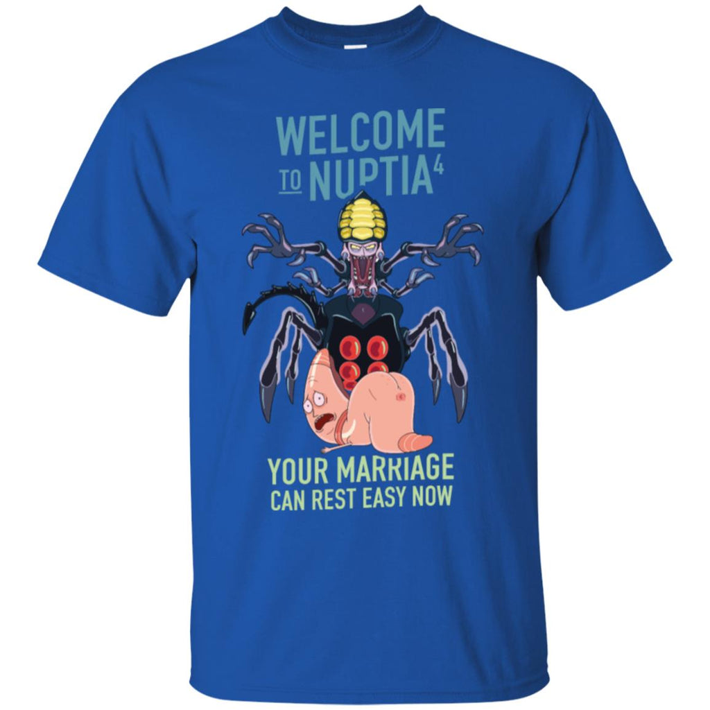 Rick And Morty Welcome To Nuptia Men T-Shirt