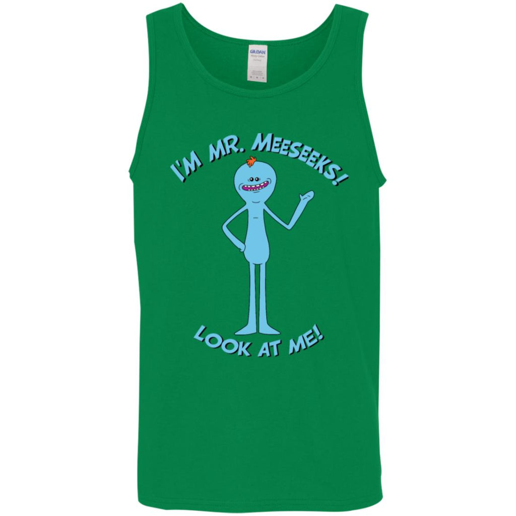 Rick And Morty Mr Meeseeks Look At Me Quote Men Tank Top
